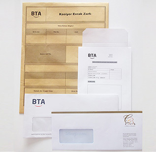 Bta Cakes & Bakes Zarf Basımı