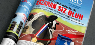Topkim Dergi İlanı Tasarımı