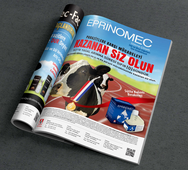 Topkim Dergi İlanı Tasarımı