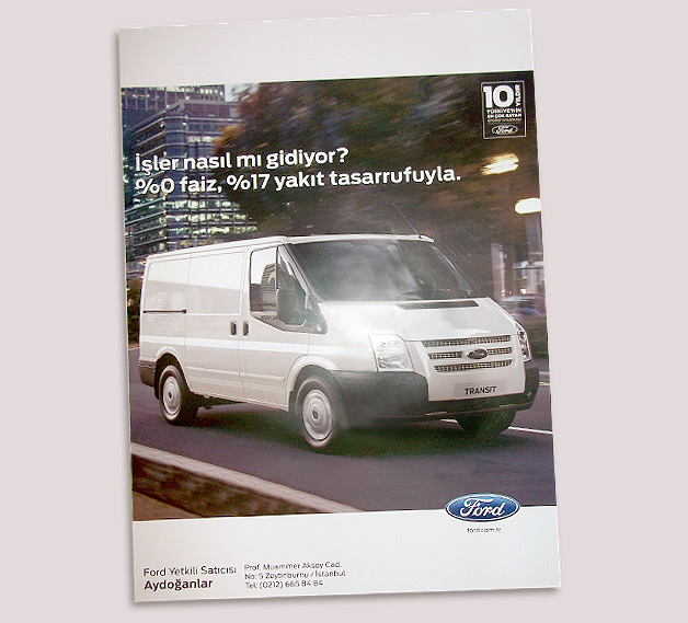Ford Tanıtım Broşür Basımı