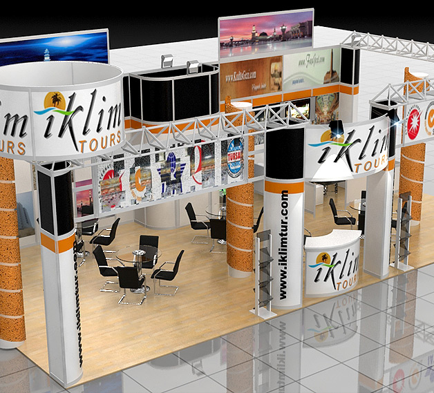 İklim Tur Hac Umre Fuarı Fuar Stand Çalışması