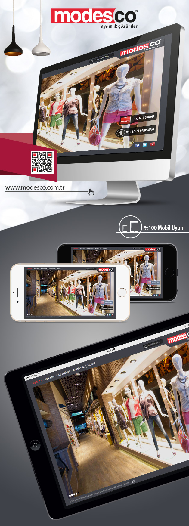 Modesco Web Tasarımı